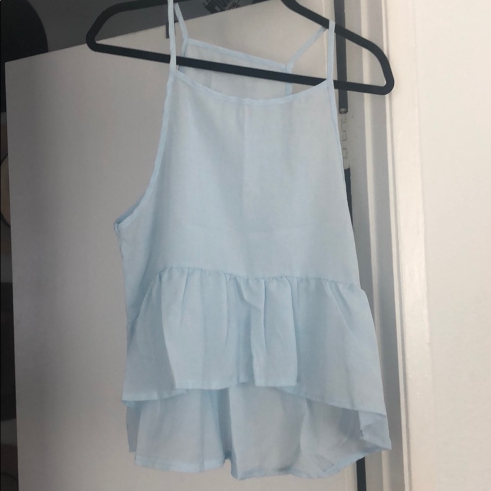 Never worn peplum shirt
